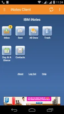 iNotes Client android App screenshot 5